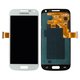 Дисплей для Samsung I9190 Galaxy S4 mini, I9192 Galaxy S4 Mini Duos, I9195 Galaxy S4 mini, белый, без рамки, Оригинал (переклеено стекло)