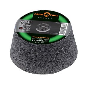 Круг зачистной конический PROFITOOL PROFESSIONAL 110 90х55хM14; SIC 120