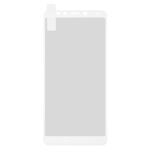 Защитное стекло All Spares для Xiaomi Redmi 5, 0,26 мм 9H, совместимо с чехлом, Full Screen, белый, Это стекло покрывает весь экран., MDG1, MDI1