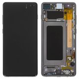Дисплей для Samsung G975 Galaxy S10 Plus, черный, с рамкой, Original (PRC)