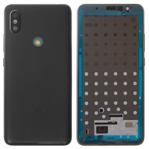 Корпус для Xiaomi Redmi S2, чорний, M1803E6G, M1803E6H, M1803E6I