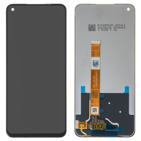 Дисплей для Realme 6, чорний, без рамки, Original PRC , RMX2001, 1540417621, #1540396362