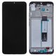Дисплей для Xiaomi Poco M3, черный, с рамкой, Original, M2010J19CG, #560002J19C00