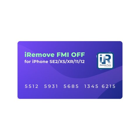 iRemove FMI OFF для iPhone SE2 XS XR 11 12 [Open Menu]