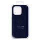 Чехол для Apple iPhone 14 Pro, черный, синий, Original Soft Case, силикон, dark blue (08) full side