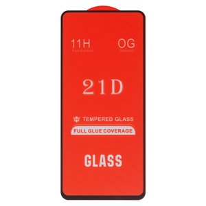 Защитное стекло для Realme 6s, 7 Global , 8, 8 Pro, 8s, совместимо с чехлом, Full Glue, без упаковки , черный