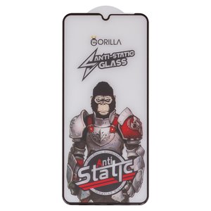 Захисне скло Gorilla для Samsung A225 Galaxy A22, A315 Galaxy A31, A325 Galaxy A32, A336 Galaxy A33 5G, M315 Galaxy M31, M325 Galaxy M32, сумісне з чохлом, Full Glue, Anti Static, чорний