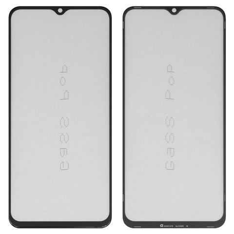 Скло корпуса G+OCA PRO для Vivo Y33s, Y55s 5G, Y76s, з ОСА плівкою, чорне