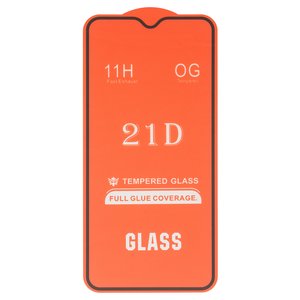 Защитное стекло для Xiaomi Redmi Note 8, Redmi Note 8 2021 , совместимо с чехлом, Full Glue, без упаковки , черный