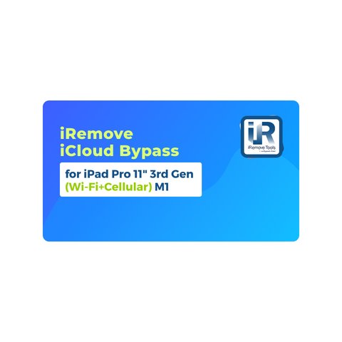 iRemove iCloud Bypass для iPad Pro 11 inch 3rd Gen Wi Fi+Cellular  M1