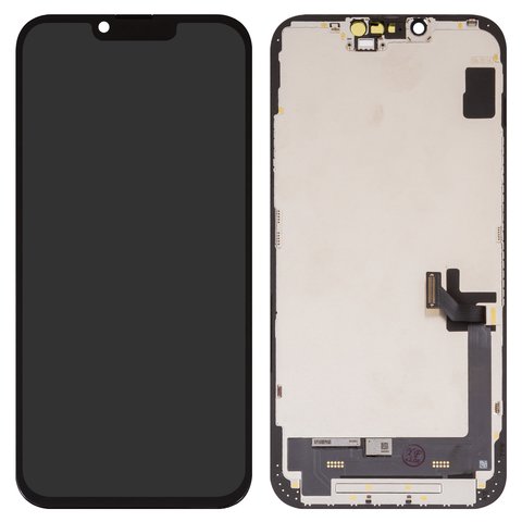 Дисплей для iPhone 14 Plus, черный, с рамкой, Copy, TFT , ZY, LTPS HD+
