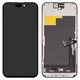 Дисплей для iPhone 15 Pro, черный, с рамкой, Copy, (TFT), ZY, LTPS FHD