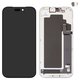 Дисплей для iPhone 17 Pro, чорний, з рамкою, High Copy, (OLED), GX OEM soft, 120Hz