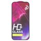 Защитное стекло для Apple iPhone 17 Pro, совместимо с чехлом, Full Glue, (без упаковки), черный