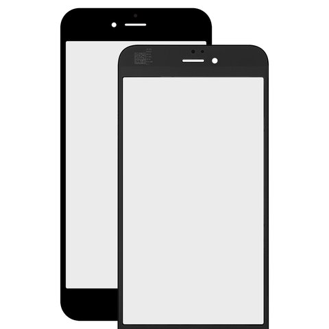 Vidrio de carcasa puede usarse con iPhone 6 Plus, negro, PRC