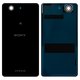 Housing Back Cover compatible with Sony D5803 Xperia Z3 Compact Mini, D5833 Xperia Z3 Compact Mini, (black)