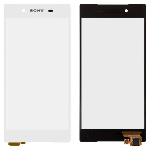 Touchscreen compatible with Sony E6603 Xperia Z5, E6653 Xperia Z5, E6683 Xperia Z5 Dual, white 