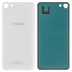 Housing Back Cover compatible with Meizu U10, (white)