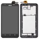 LCD compatible with Asus ZenFone 2 (ZE551ML), (black, AUO FHD)