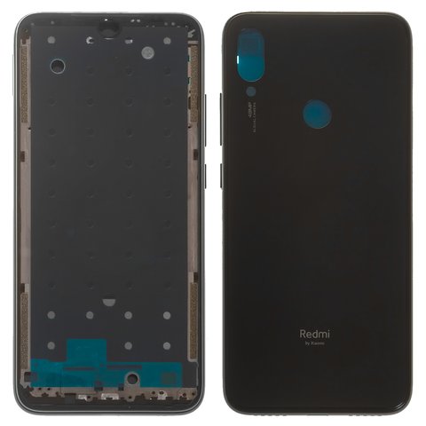 Carcasa puede usarse con Xiaomi Redmi Note 7, negro, M1901F7G, M1901F7H, M1901F7I