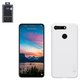 Case Nillkin Super Frosted Shield compatible with Huawei Honor V20, (white, with support, matt, plastic) #6902048171138