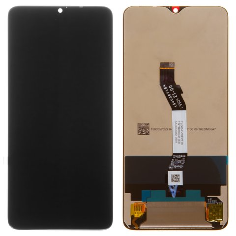 LCD compatible with Xiaomi Redmi Note 8 Pro, black, without frame, Original PRC , M1906G7I, M1906G7G 