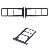 SIM Card Holder compatible with Samsung A025F/DS Galaxy A02s, (black)