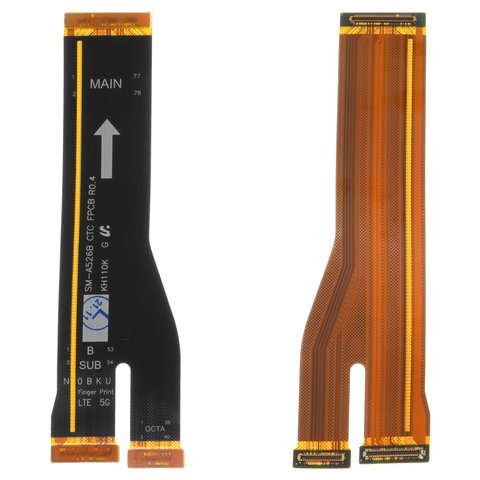 Cable flex puede usarse con Samsung A525 Galaxy A52, A526 Galaxy A52 5G, entre placas