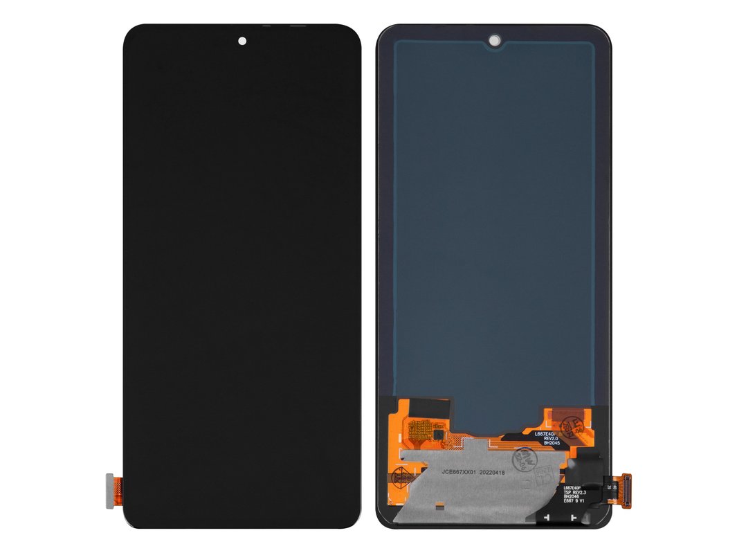 Дисплей для Xiaomi Mi 11i, Poco F3, Redmi K40, черный, без рамки, High  Copy, (OLED) - All Spares