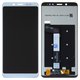 LCD compatible with Xiaomi Redmi Note 5, (white, without frame, Copy, In-Cell, (TFT))
