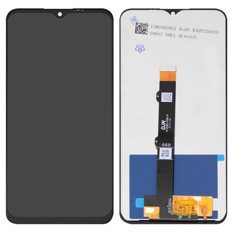 LCD compatible with Motorola Moto G50, black, without frame, High Copy, XT2137 