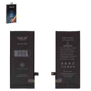 Battery Deji compatible with Apple iPhone SE 2022, Li ion, 3.88 V, 2210 mAh, High Capacity, original IC 