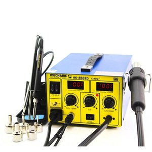 Паяльная станция термовоздушная Mechanic HK 8507D, компрессорная