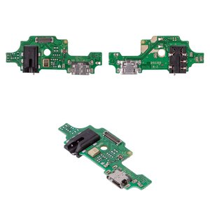 Flat Cable compatible with Tecno Camon 11s CB7 , headphone connector, charge connector, with microphone, Copy, charging board 