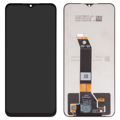 Pantalla LCD puede usarse con Xiaomi Poco M4 5G, Poco M5 4G, Redmi 10 5G, Redmi Note 11E, negro, sin marco, High Copy
