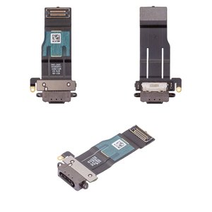 Cable flex puede usarse con iPad Pro 13 2024 7th Gen , del conector de carga, negro, con componentes, Original PRC , space black