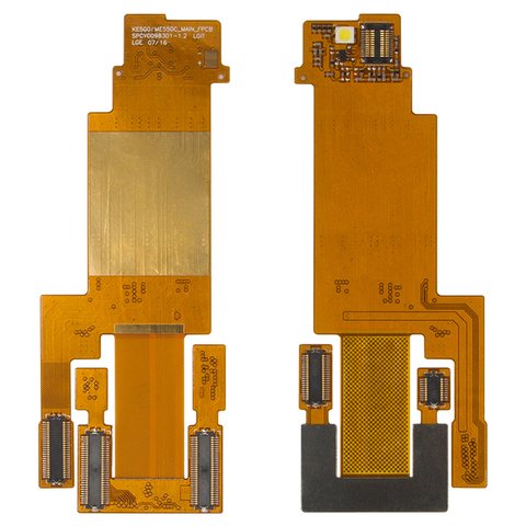 Flat Cable compatible with LG KE500, ME550, for mainboard, with components 