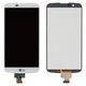 LCD compatible with LG K10 K410, K10 K420N, K10 K430DS, K10 K430DSF, K10 K430DSY, (white, Original (PRC), without IC)