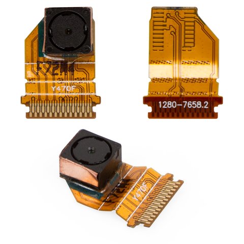 Camera compatible with Sony D5803 Xperia Z3 Compact Mini, D5833 Xperia Z3 Compact Mini, front, refurbished
