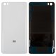 Housing Back Cover compatible with Xiaomi Mi Note Pro, (white, Original (PRC), glass)