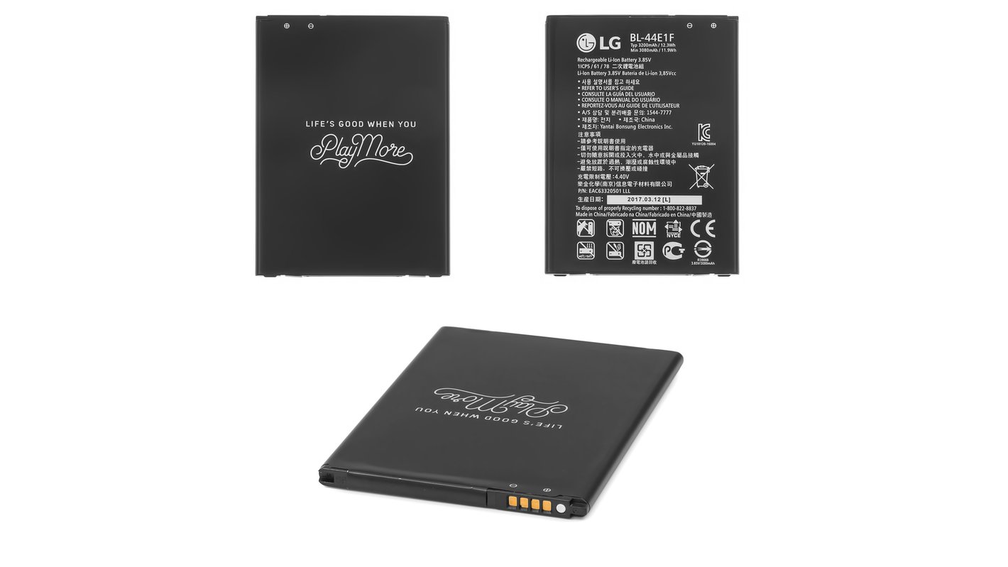 Liquor aspect Erasure Battery BL-44E1F compatible with LG V20 H910, (Li-ion, 3.85 V, 3200 mAh,  Original (PRC)) - GsmServer