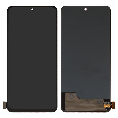 LCD compatible with Xiaomi Poco X5 5G, Redmi Note 12 4G, Redmi Note 12 5G, black, without frame, High Copy, OLED  