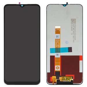 Дисплей для Realme 5, 5i, 5s, 6i; Samsung, черный, без рамки, High Copy, RMX1911, RMX1919, RMX1927, FPC HTF065H019 A0