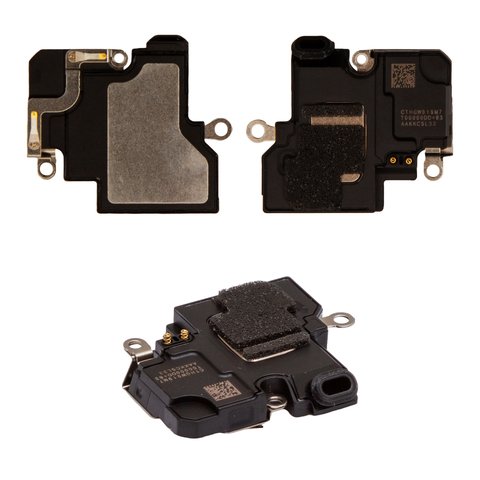 Speaker compatible with iPhone 15 Pro, in frame