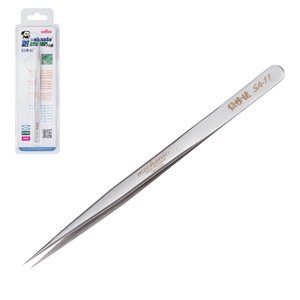 Mounting Tweezers Mechanic SA 11, straight, 140 mm, high precision 