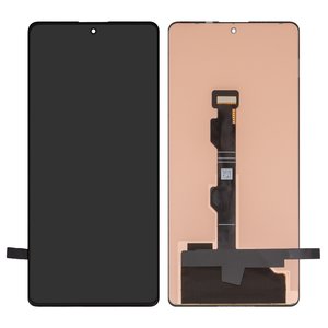 LCD compatible with Xiaomi Poco M6 Pro 4G, Redmi Note 13 Pro 4G, Redmi Note 14S, black, without frame, High Copy, OLED  