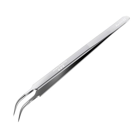 Mounting Tweezers Mechanic Aaa 15, curved, 160 mm