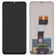 LCD compatible with Samsung A057 Galaxy A05s, (black, without frame, original (change glass) )