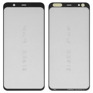 Housing Glass G+OCA PRO compatible with Google Pixel 4 XL, with OCA film, black 