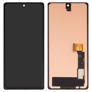 LCD compatible with Google Pixel 6 Pro, black, with frame, Copy, TFT  GLUOG, G8VOU 